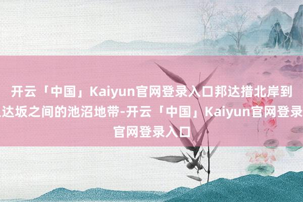 开云「中国」Kaiyun官网登录入口邦达措北岸到红土达坂之间的池沼地带-开云「中国」Kaiyun官网登录入口