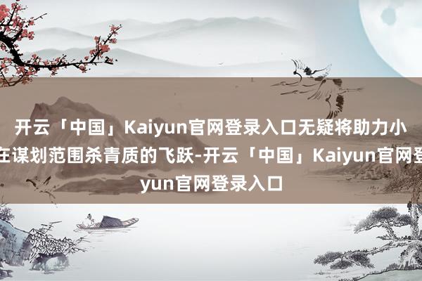 开云「中国」Kaiyun官网登录入口无疑将助力小鹏汽车在谋划范围杀青质的飞跃-开云「中国」Kaiyun官网登录入口